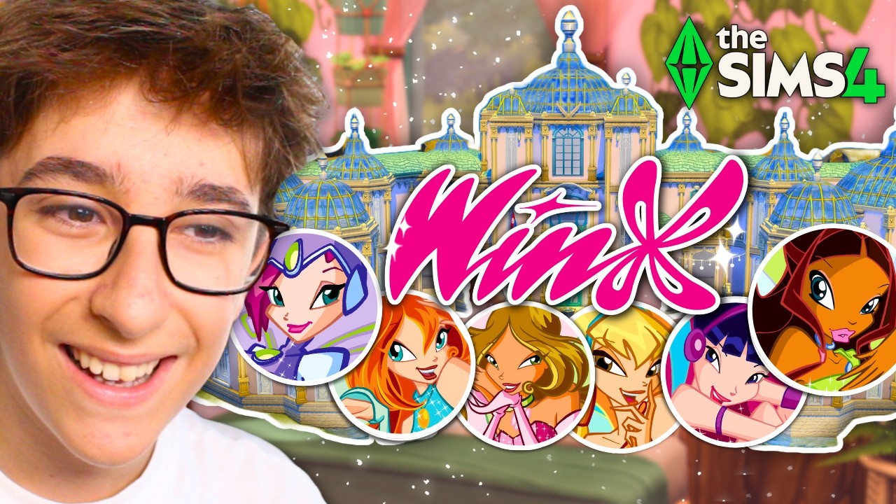 Cada HABITACIÓN es una WINX en Los Sims 4🧚‍♀️