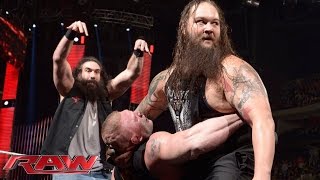 Tensions rise as Roman Reigns and Brock Lesnar appear on "The Highlight Reel": Raw, January 18, 2016 screenshot 5