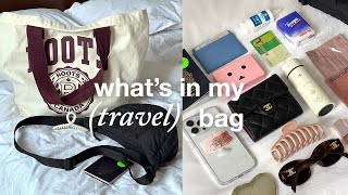 what's in my carry on (uniqlo) bag ✈