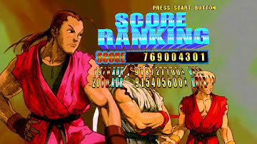 Marvel VS Capcom 2 (Xbox 360) Arcade Mode as Ken, Ryu & Dan