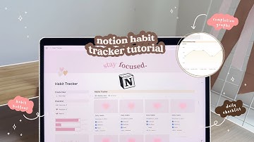 2025 NOTION TUTORIAL💡🧠 how to make a notion habit tracker ✨