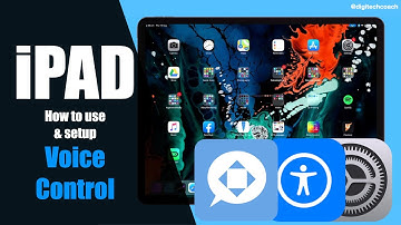 How to use and setup Voice Control on iPad (Accessibility Feature)