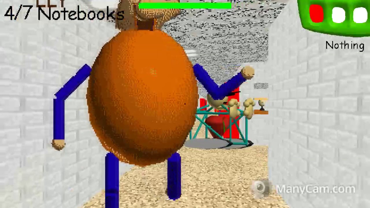 BALDI'S BASICS MOD LETS ME CLONE PLAYTIME!!!