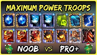 Maximum Power Troops? Castle Crush🔥 Noob Vs Pro screenshot 4