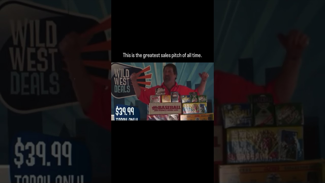 The greatest trading card sales pitch of all time - YouTube The greatest trading card sales pitch of all time - YouTube