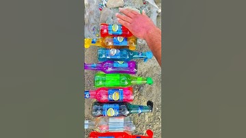 Breaking glass bottles | bottle breaking video | bottle crush 🎈#asmr #satisfying #trending #shorts