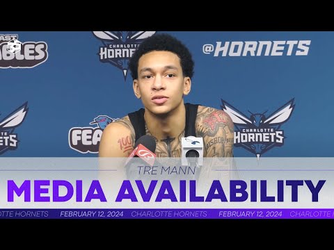 Hornets vs Pacers: Tre Mann Postgame Media Availability | 2/12/2024