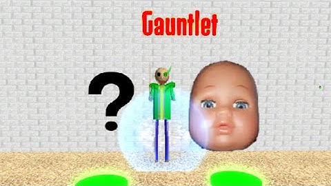 How to get the Gauntlet badge in Become baldi
