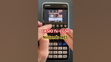 Play Nintendo Games on your Casio fx-CG50 Graphing Calculator!