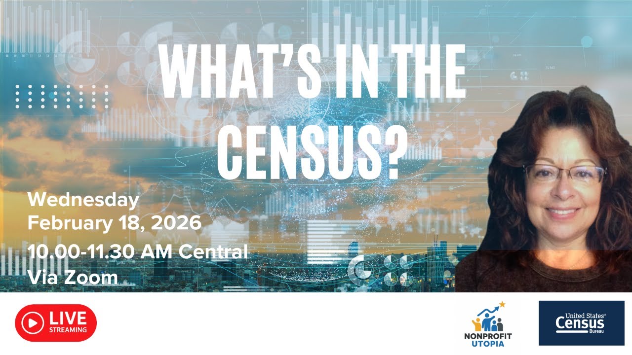 How to Use U.S. Census Data for Grants, Business Plans & Strategic ...