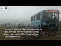 Two People Died And 25 People Were Injured When A Golden Arrow Bus Collided With A Van IOL News 
