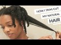HOW I TRIM/CUT MY NATURAL HAIR