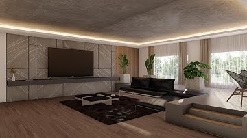 Lumion Interior Day rendering TimeLapse