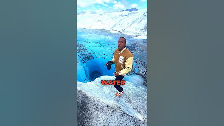 Ludacris Drinks Glacier Water in Alaska 😳