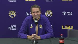 Will Wade Postgame Press Conference | LSU Defeats UCF in Exhibition