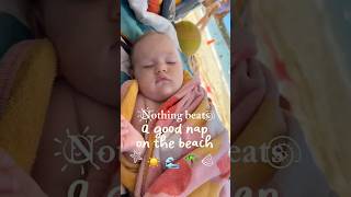 Beach Naps | Baby Can Sleep Anywhere | Baby Naps | 10 month old| baby sleep coach