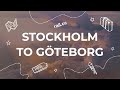 Stockholm to Göteborg by Train Snabbtåg/X2000