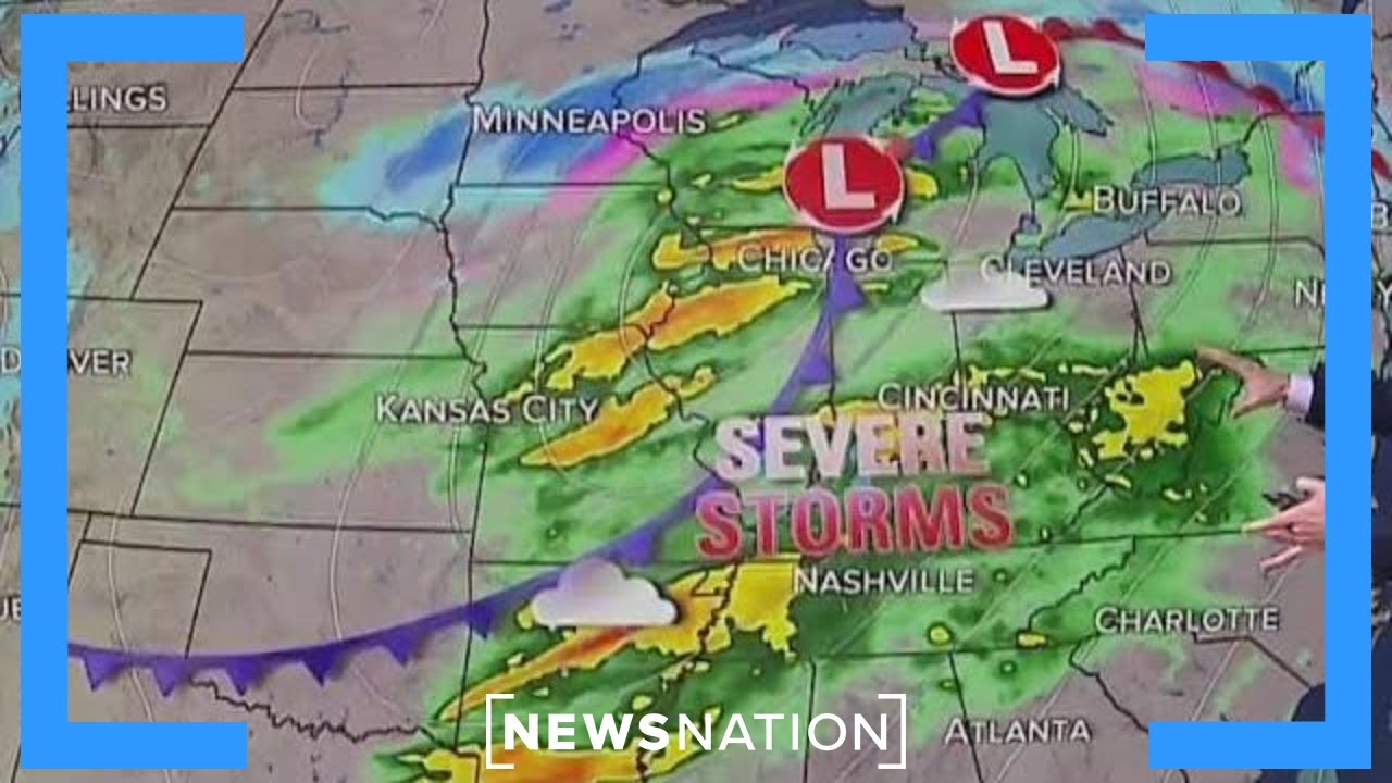 Midwest prepares for severe storm system by Friday | Early Morning ...