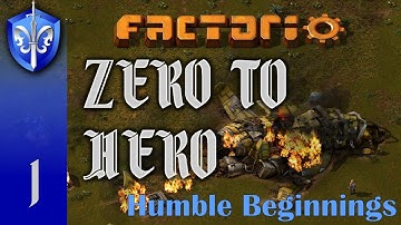 Factorio 1.1 Zero to Hero, Ep 1: HOW TO START - Tutorial, Guide