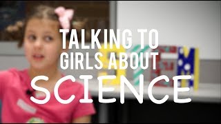 Girls Read Letters from CSU Scientists