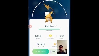 Pokemon Go White Hat Raichu Glitch
