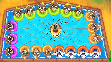 My Talking Tom Friends Pool MINI GAMES (Android/IOS) Gameplay Walkthrough Part 3