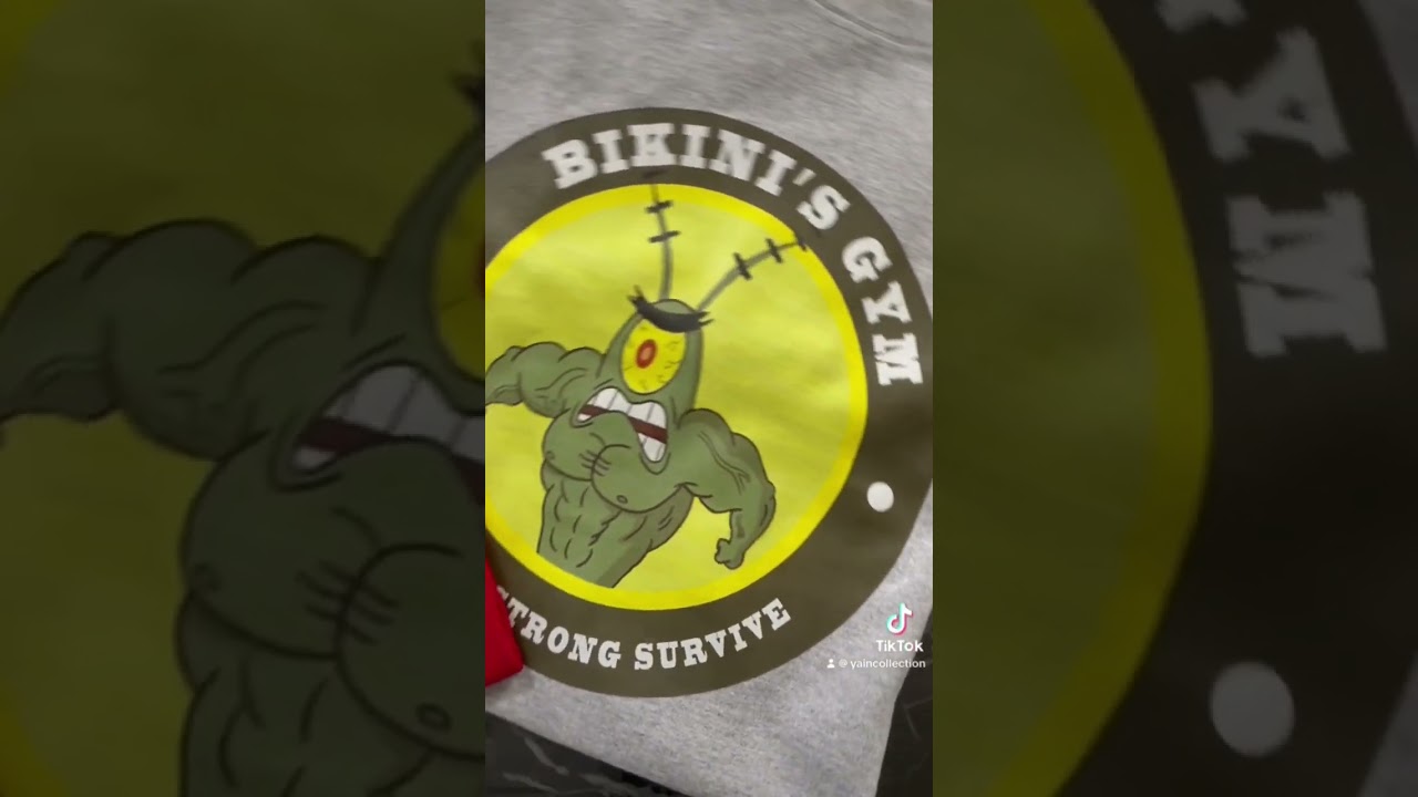 ¡Dale un toque divertido a tu entrenamiento con nuestros exclusivos diseños de Bob Esponja🏋️‍♂️🍍