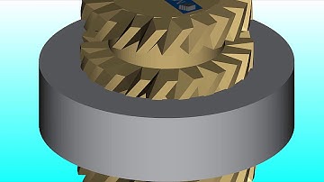 MachineWorks Gear-Cutting Simulation used by Licom Systems in alphacam for broaching operations