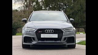 2019 Nardo Grey Audi RS3 2.5 TFSI Sportback S Tronic quattro Euro 6 | Surrey Hills Motor Company