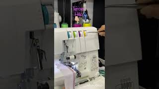 Threads and Tensioners on an Overlock Machine