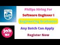 Philips Hiring || Software Engineer I || Engineering Graduates || Any Batch || Apply Now