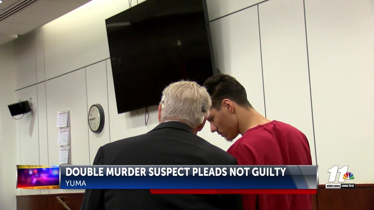 Yuma man accused of killing an elderly couple pleads not guilty - YouTube