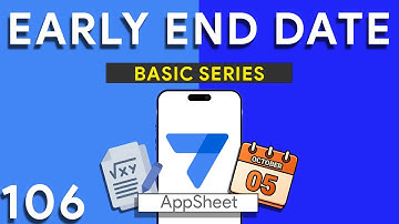 Appsheet Episode 106: Date Functions, Get First & Last Day of the Month Easily!