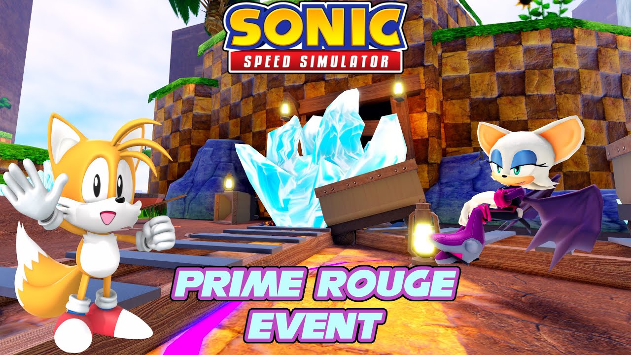 💎UNLOCK PRIME ROUGE and the JEWEL RUSH - Sonic Speed Simulator