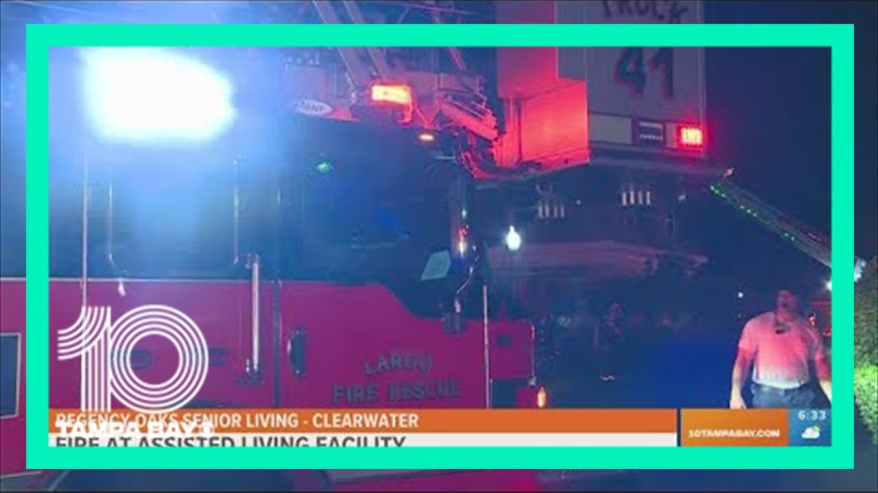 Fire erupts at Clearwater senior assisted living facility YouTube