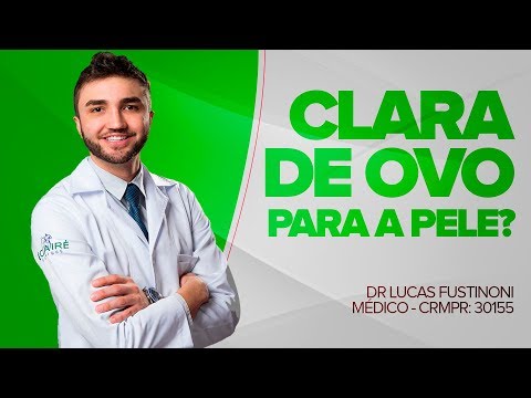 Vídeo: Como Usar Clara De Ovo