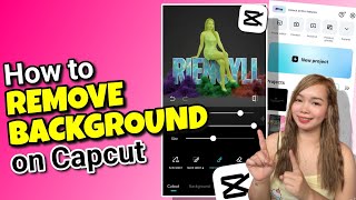 HOW TO REMOVE BACKGROUND ON CAPCUT | PHOTO BACKGROUND | Riencyll Cabile screenshot 5