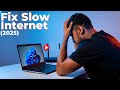 How to Fix Slow Internet Speed on PC (2025) - windows 11/10
