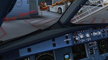 FsLabs A320: IN AND OUT OF FOG - Timelapse