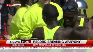 Wanyonyi breaks world mile record