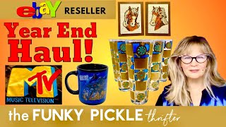 Ebay HAUL Reseller Gameboy Video Games, MCM Glasses, Pebble Art & More Bolo How To Sell Thrifting