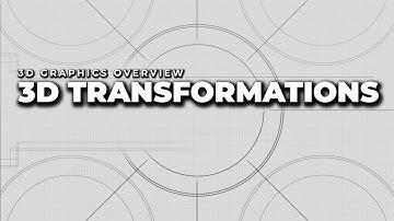 3D Transformations | 3D Graphics Overview