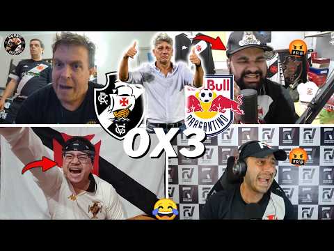 REAÇÕES DOS VASCAINOS REVOLTADOS - VASCO 0 X 3 BRAGANTINO - TERCEIRA GOLEADA SEGUIDA ! BRASILEIRÃO