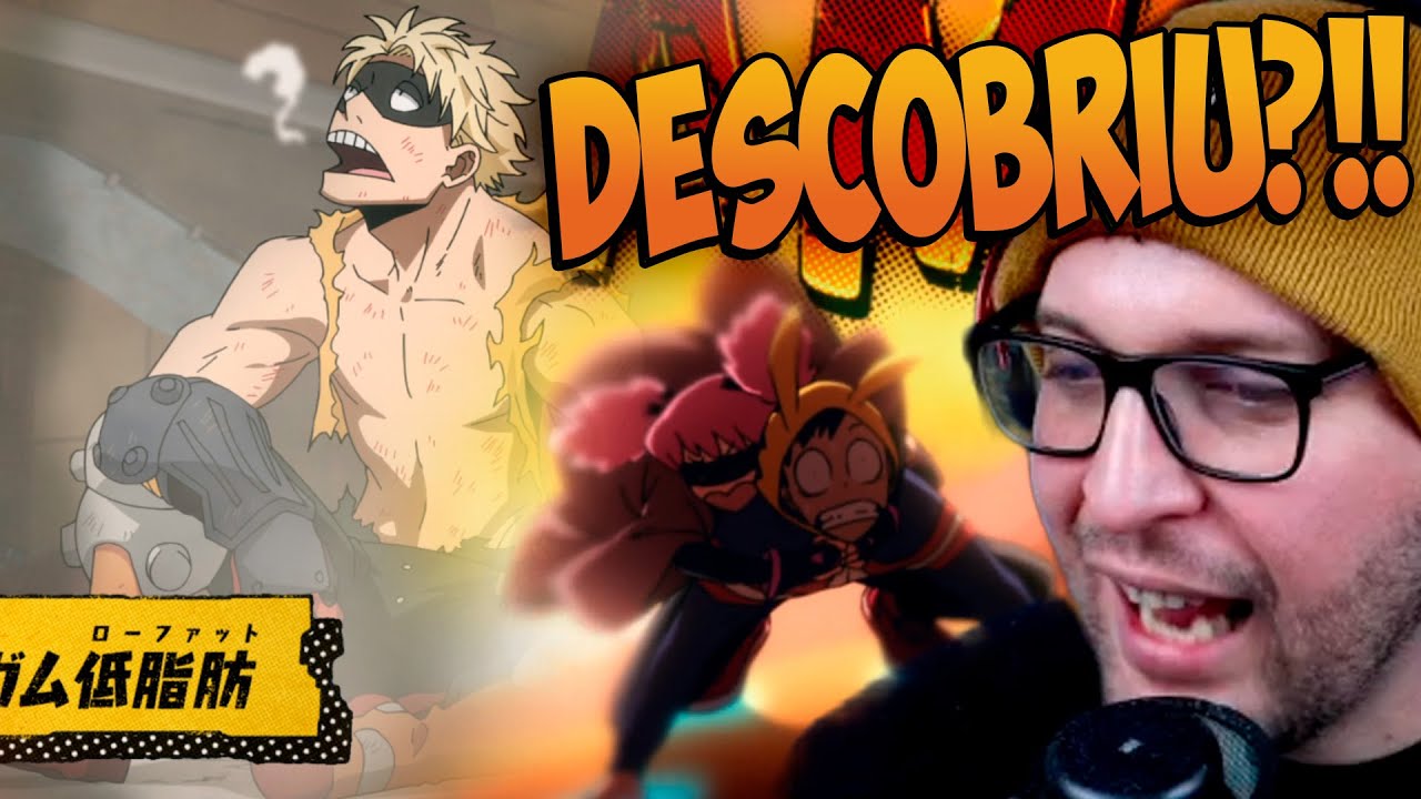 Análise eletrizante: O grande poder de fat gum e a descoberta de koichi em novo vídeo de my hero academia