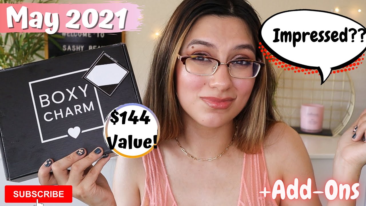 BOXYCHARM MAY 2021 UNBOXING + ADD-ONS | IS IT ANY GOOD? | SASHY’S BEAUTY