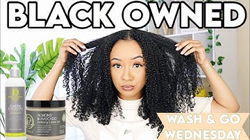 WASH & GO WEDNESDAY USING ONLY BLACK OWNED BRANDS: FEAT DESIGN ESSENTIALS (Ep.6)