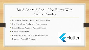 Setup Flutter SDK with Android Studio 2022 - Build Android App