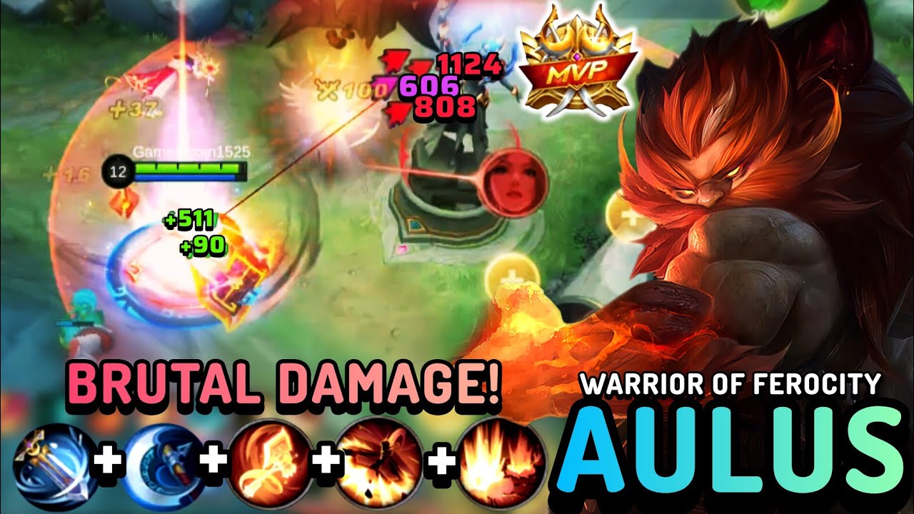 AULUS BRUTAL DAMAGE | Best Build 2023! Skin Warrior of Ferocity ...