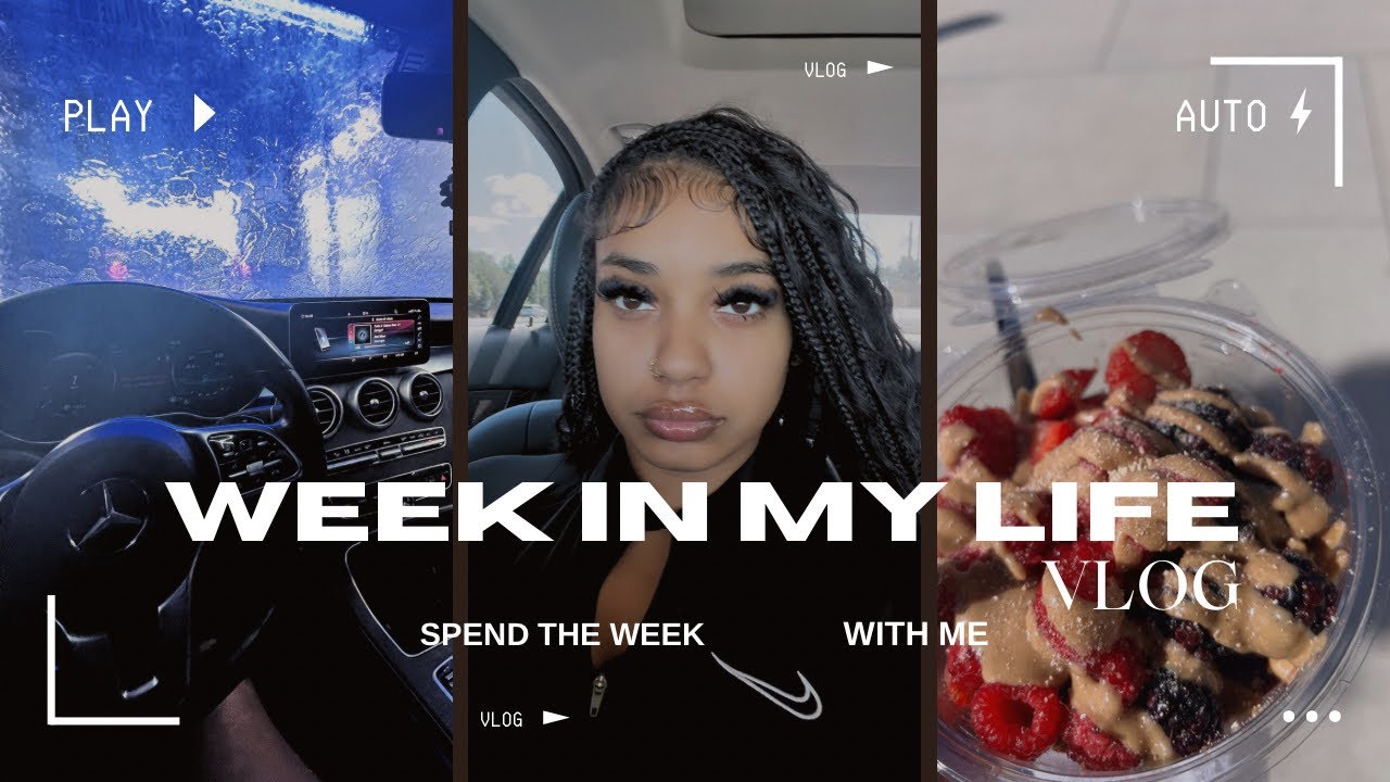 Ежемесячная перезагрузка/неделя из моей жизни. Видеоблог (распаковка вещей, покраска волос, выпол...