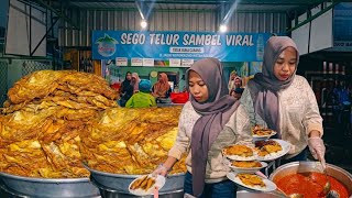 WARUNG PALING DILUAR NALAR!! Jual Telur Disambelin Tapi Sanggup Habiskan Belasan Peti Sekejap Mata